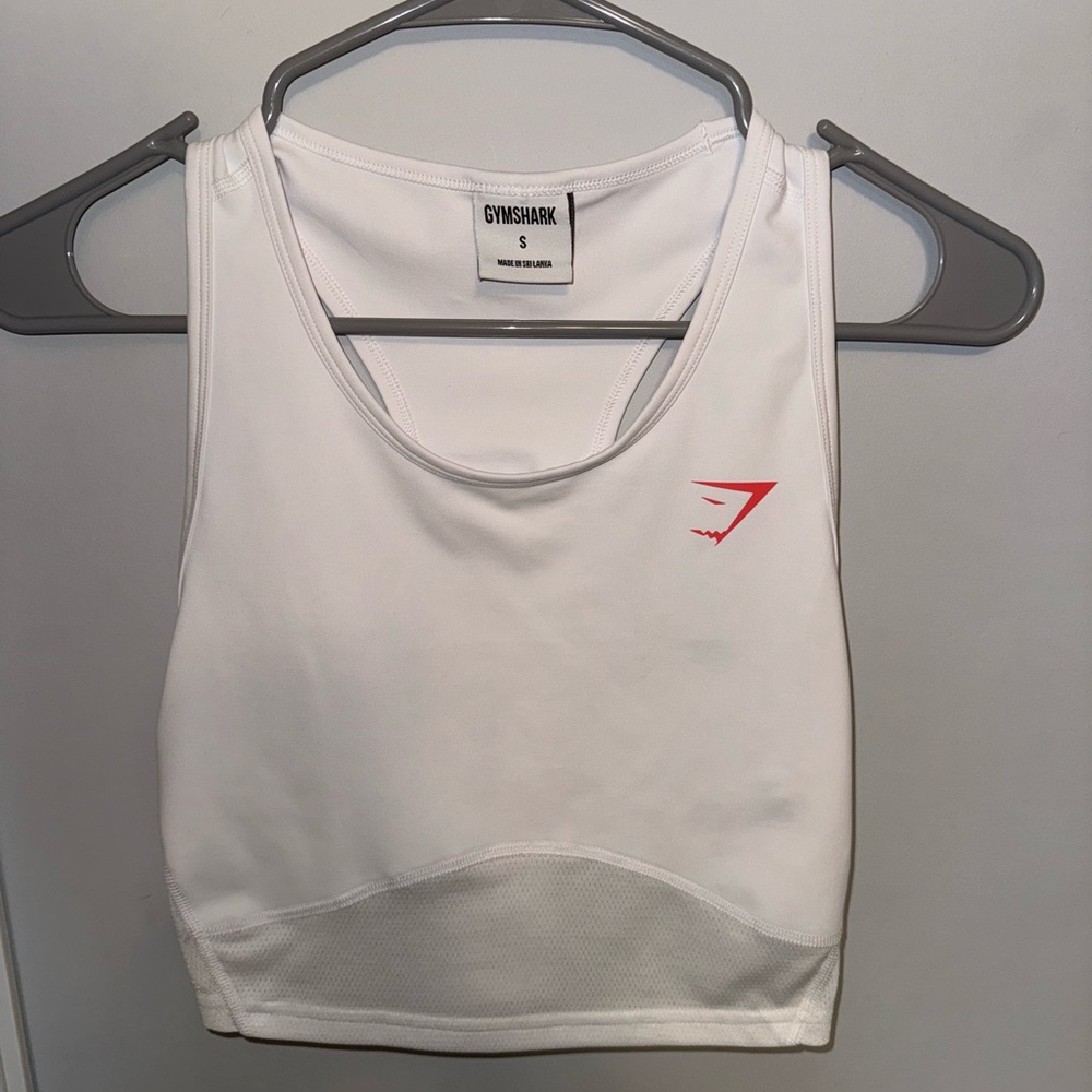 Gymshark Tank Top White